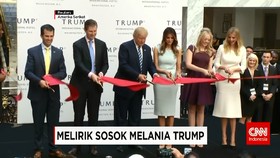 Melania Trump Calon Ibu Negara Selanjutnya