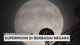 Fenomena Supermoon di Berbagai Negara