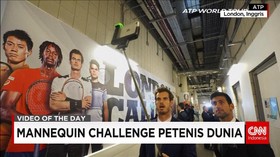 Petenis Top Dunia Ikut Tantangan Mannequin Challenge