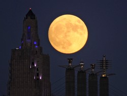 Fenomena Supermoon 1 Agustus, Ini Sunnah saat Melihat Bulan Purnama