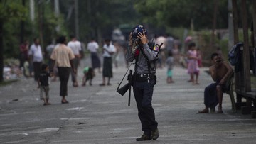 Bentrokan di Rakhine, Tentara Myanmar Tewaskan 13 Pemberontak