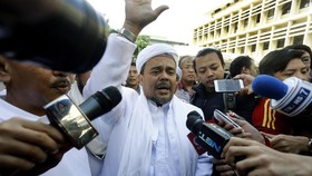 Datangi Bareskrim, Rizieq Ingin Kasus Ahok Segera Disidangkan