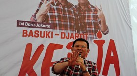 Dibayangi Penolakan Warga, Ahok <i>Ngotot</i> Kampanye