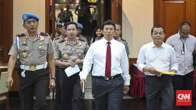 Penindakan terhadap kasus dugaan penodaan agama yang ditudingkan kepada Ahok disebut membantah tuduhan ormas atas intervensi presiden dan petinggi Polri.