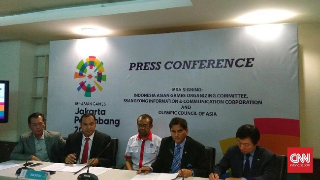 Perusahaan TI asal Korea Selatan akan menjadi penyedia sistem informasi untuk gelaran Asian Games Indonesia pada 2018 mendatang.