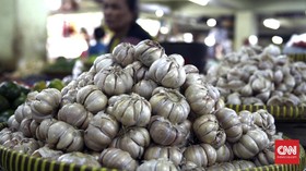 RI Akan Impor Bawang Putih 25 Ribu Ton Hingga Akhir Ramadan