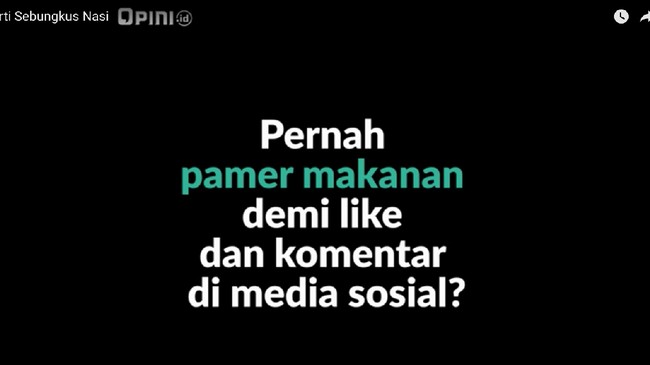 Melalui hal-hal kecil bisa menjadi lahir sesuatu yang luar biasa. Dan hal kecil itu akan menjadi something kalau menular.