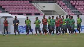 Potret Jelang Laga Pertama Timnas Indonesia