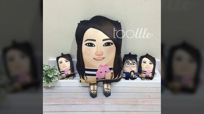 Tidak seperti boneka pada umumnya, boneka Toottle dibuat costumized atau tematik sesuai pesanan masing-masing konsumen.