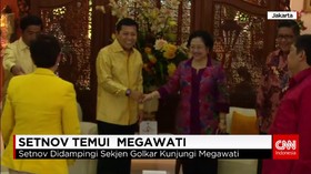 Pertemuan Setnov dan Megawati