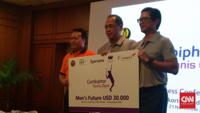 Petenis terbaik Indonesia akan turut ambil bagian dalam ajang Men's Future Indonesia Open 2016 yang menyediakan hadiah senilai US$30 ribu.