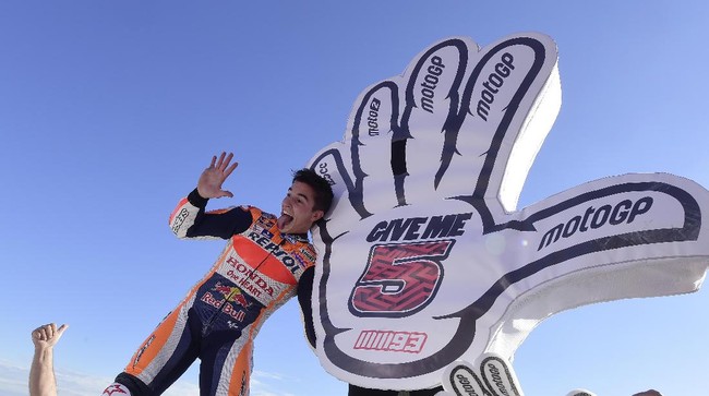 Marc Marquez menegaskan dirinya masih sangat termotivasi untuk bisa jadi juara dunia MotoGP musim 2017 meski telah tiga kali juara dunia.