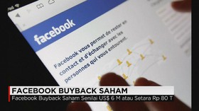 Facebook Buyback Saham Perdana