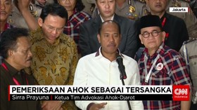 Pemeriksaan Pertama Ahok Sebagai Tersangka