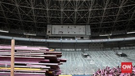 Memoles Wajah Stadion Gelora Bung Karno