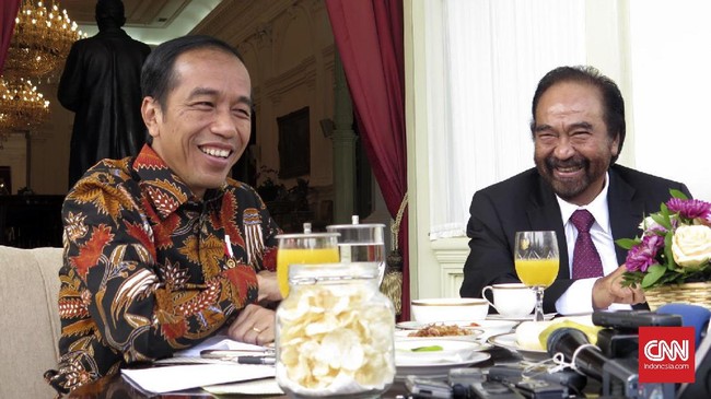 Di tengah adu sindiran dengan PDIP, NasDem menegaskan tetap setia kepada Pemerintahan Presiden Jokowi yang didukung sejak 2014.