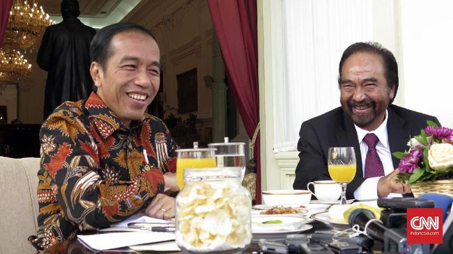 Tegaskan Setia Jokowi Sampai Akhir, NasDem Ungkit Pengorbanan Paloh