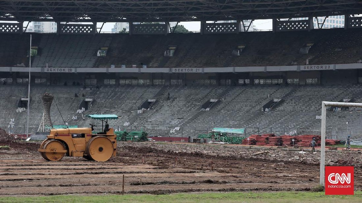 Memoles Wajah Stadion Gelora Bung Karno