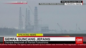 Jepang Rilis Peringatan Tsunami