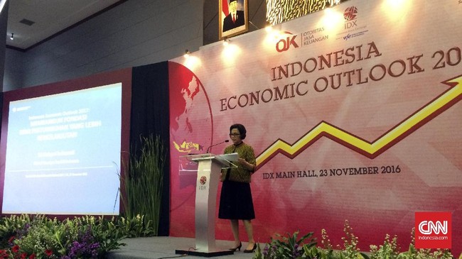Menkeu Sri Mulyani menilai perekonomian global masih melemah disebabkan pemilihan presiden Amerika Serikat (AS) sehingga menimbulkan ketidakpastian.