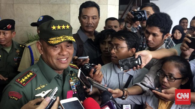 Panglima TNI Jenderal Gatot Nurmantyo menilai demo lanjutan yang rencananya digelar 2 Desember sudah tidak relevan lagi.