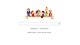 Ada Pak Raden di Google Doodle Hari Ini