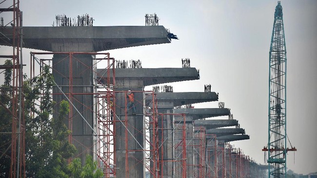 Kementerian Perhubungan melansir, secara teknis, saat ini, progres pembangunan LRT diperkirakan sudah mencapai 12 persen.