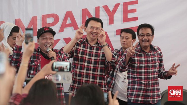 Hingga Kamis (8/12), pukul 14.59 WIB, tercatat ada 5.058 warga yang sudah menyumbang dana kampanye pada pasangan petahana Ahok-Djarot.