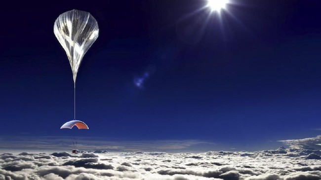 Berbekal balon helium raksasa, mantan astronaut Ron Garan berencana membuka wisata menuju 32 kilometer di atas permukaan Bumi untuk umum.