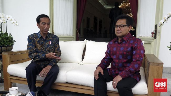 Cak Imin Lapor ke Jokowi Mau Jadi Cawapres Prabowo, Dijawab Lanjutkan