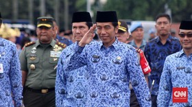 Jokowi di HUT ke-50 Korpri: Terima Kasih untuk Setengah Abad Pelayanan