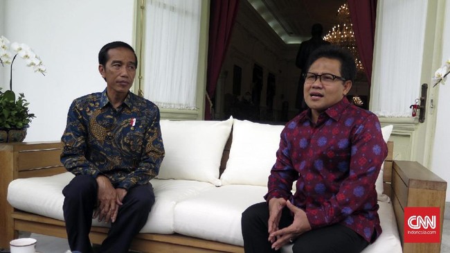 Ketua Umum PKB Muhaimin Iskandar membeberkan sikap Presiden Jokowi terhadap capres-cawapres yang akan berkontestasi di Pilpres 2024 mendatang.