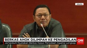 Kejagung Nyatakan Berkas Kasus Ahok Lengkap