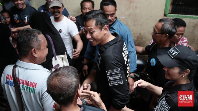 Calon Gubernur DKI Jakarta nomor pemilihan satu Agus Harimurti Yudhoyono sudah bergerilya ke 40 kecamatan dari 44 kecamatan yang ada di Jakarta.
