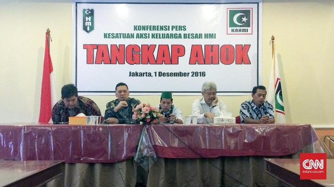 Ribuan orang kader HMI dari berbagai daerah akan bergabung dalam Aksi Bela Islam III di Lapangan Monas, Jakarta.
