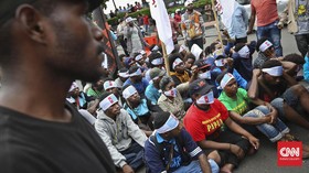 Polisi Tangkap 488 Warga Papua saat Demo Soal Trikora