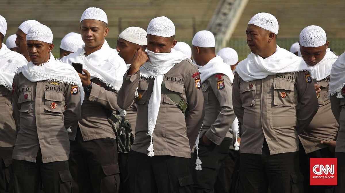 2.511 Personel Gabungan Dikerahkan Kawal Reuni 212 di Monas Malam Ini