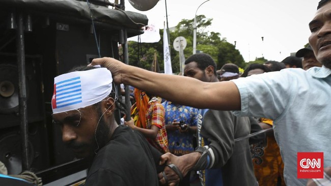 Aksi Damai Referendum Papua di Hari Istimewa