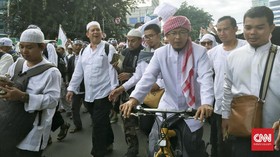 Aa Gym Jadi Khatib Idul Fitri di Masjid Istiqlal