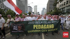 Toko di Kawasan Juanda Tutup Di Tengah #Aksi212