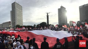 Polisi Tegur Aksi #412 Bernuansa Politik, Panitia Minta Maaf