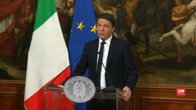 Penentang Reformasi Konstitusi Gembira PM Italia Mundur