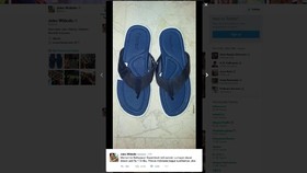 Sandal Jepit Biru Jokowi yang Bikin Heboh