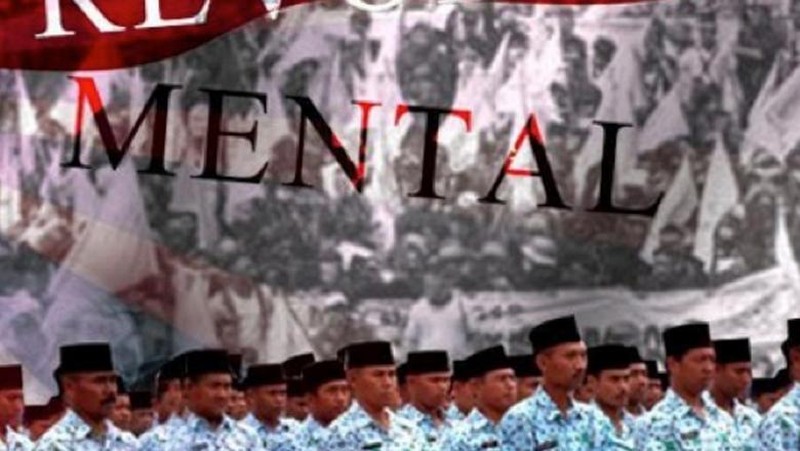 Sampai saat ini pemerintahan Jokowi-JK terus gencar mengampanyekan Gerakan Nasional Revolusi Mental