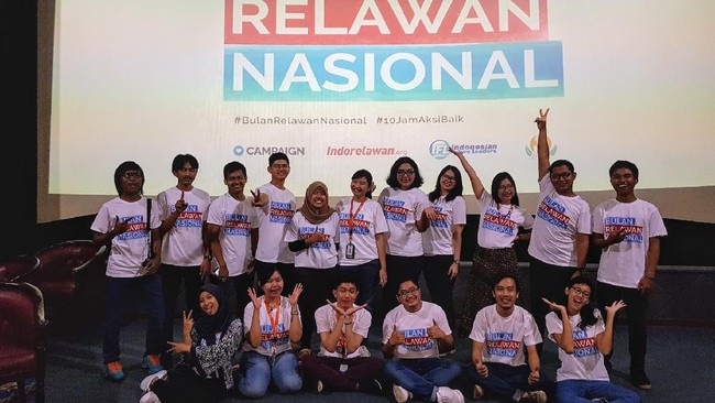 Kalau kamu belum tahu, Desember kini bisa diperingati sebagai Bulan Relawan Nasional. Apa maksudnya?