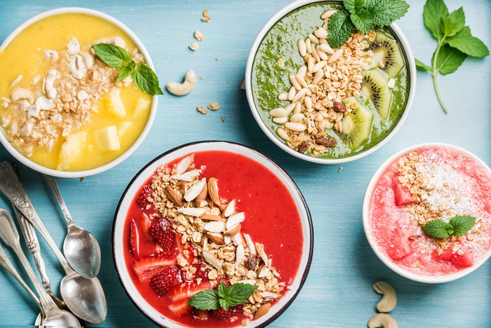 smoothies bowl dan hot cereal