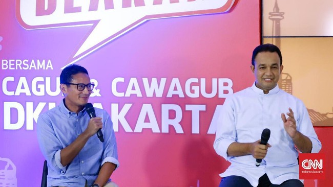 Sandiaga Uno menekankan semua pihak perlu berpartisipasi dalam membangun kota. Sandiaga mengklaim memiliki perbedaan dalam membangun Jakarta.