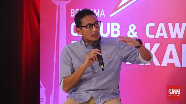 Calon Wakil Gubernur DKI Jakarta Sandiaga Uno menjanjikan memberi bantuan pinjaman modal yang tidak memberatkan para pedagang atau pengusaha kecil.