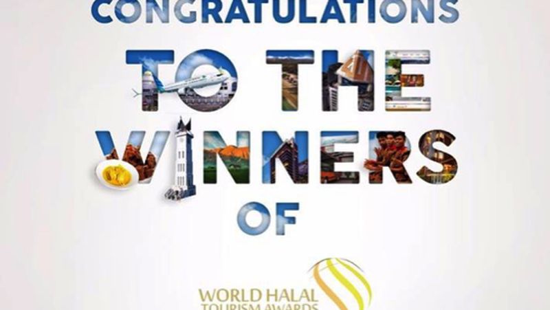 Seruan “Indonesia Juara” menggema di ajang World Halal Tourism Award 2016.