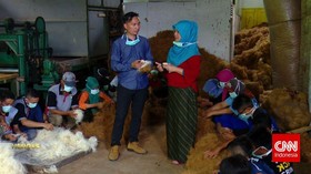 Seberkas Cahaya dari Atas Bukit